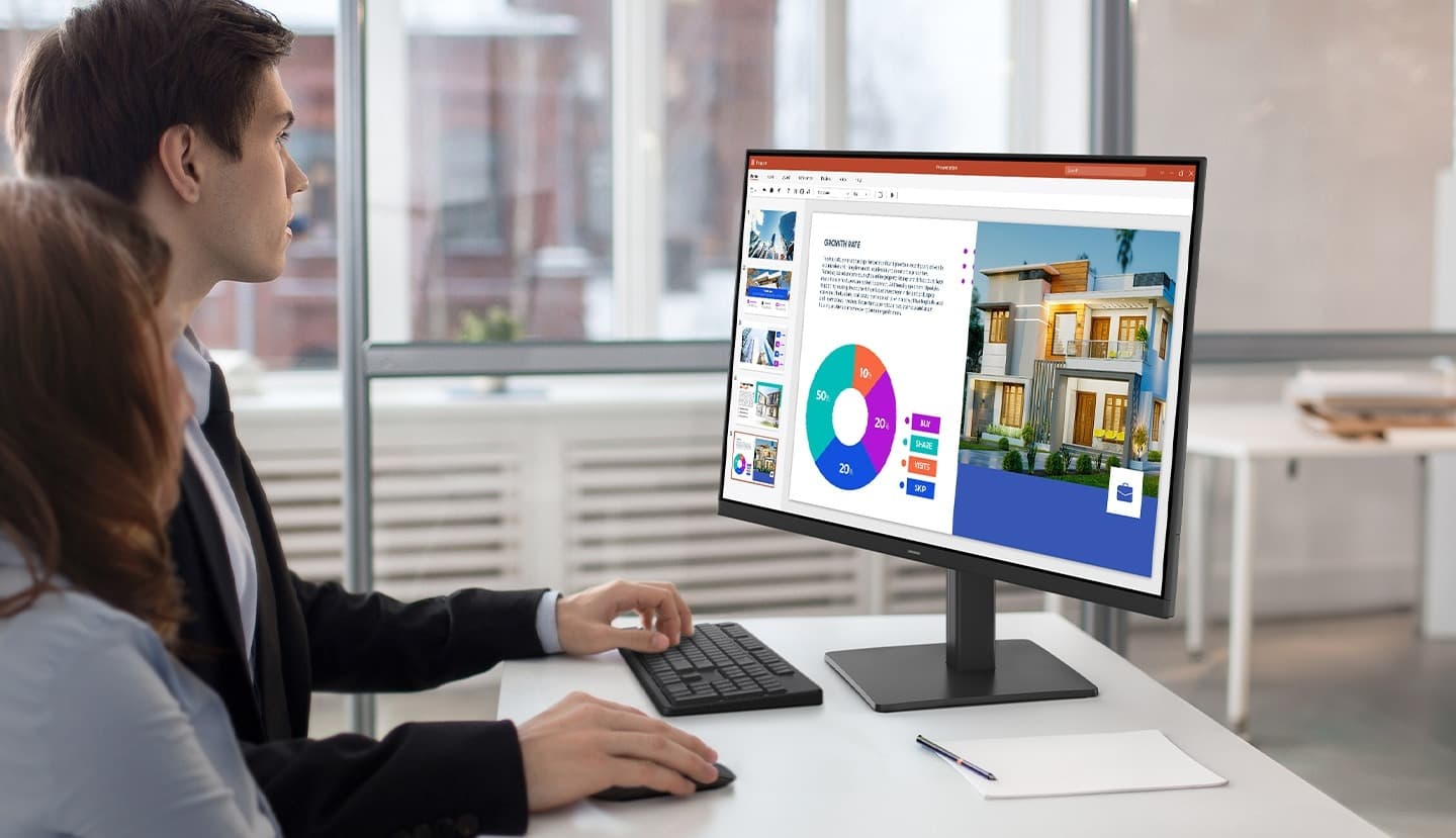 Samsung Monitor de 24" Essential Monitor S3 S32GF - Imagen 3