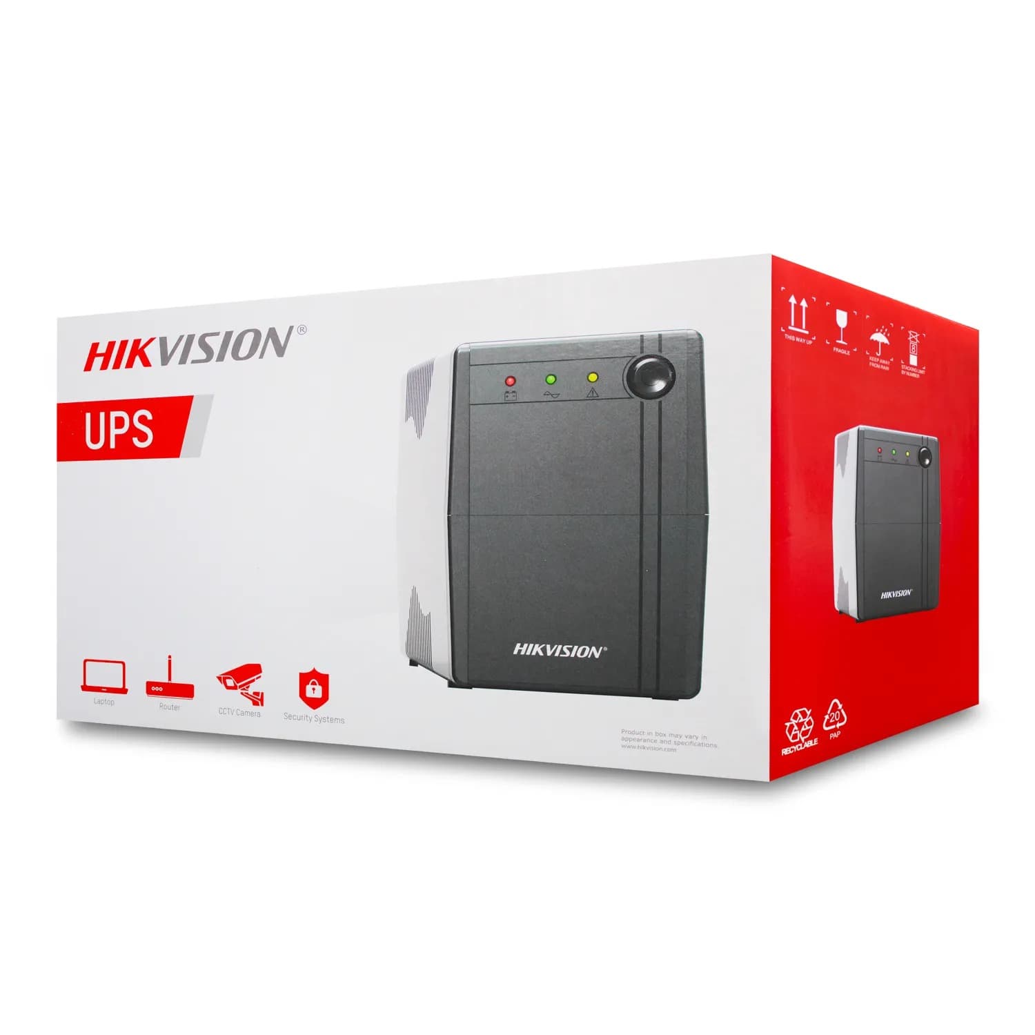 Ups Hikvision de 1000 Va 600w 6 Tomas - Imagen 3
