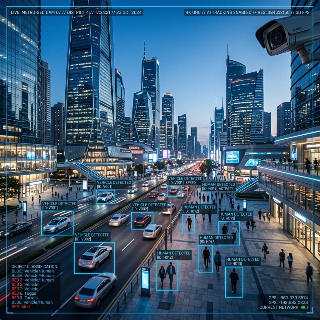 Inteligencia Artificial y Analíticas: El futuro de las cámaras IP en 2026