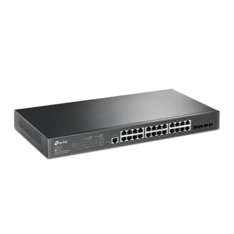 Switch L2 Gigabit 24 Puertos + 4 SFP TP-Link TL-SG3428 (T)