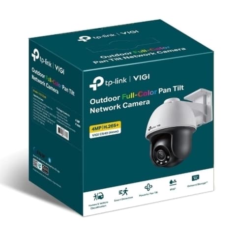 Cámara IP 4MP 360° Exterior PoE / 12V TP-Link VIGI C540 (T)