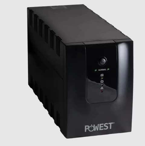 Ups Powest 1250va 600w Monofasica Interactiva Nicomar Negro