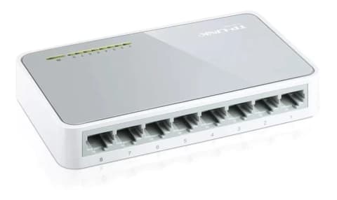 Switch Fast Ethernet 8 Puertos 10/100 TP-Link TL-SF1008D (L)