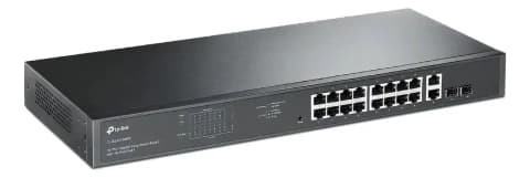 Switch Easy Smart 16 Puertos Gigabit PoE+ TP-Link TL-SG1218MPE (T)