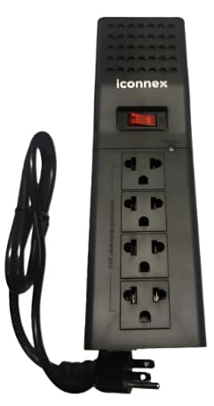 REGULADOR DE VOLTAJE ICONNEX I-435 4 TOMAS