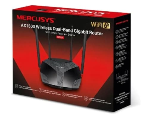 Router Wi-Fi 6 AX1500 - MERCUSYS MR60X