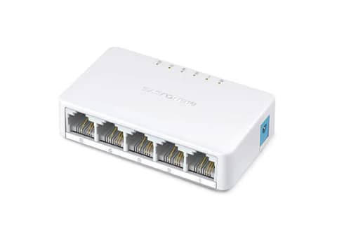 Switch Fast Ethernet 5 Puertos 10/100 Mercusys MS105 (L)