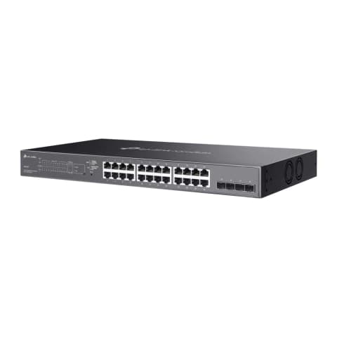 Tp-Link - Switch Omada Smart de 28 puertos Gigabit, con 24 puertos PoE+ TL-SG2428P