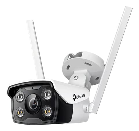 Cámara IP 4MP Exterior Full-Color Tipo Bala 4mm TP-Link VIGI C340-W (L)