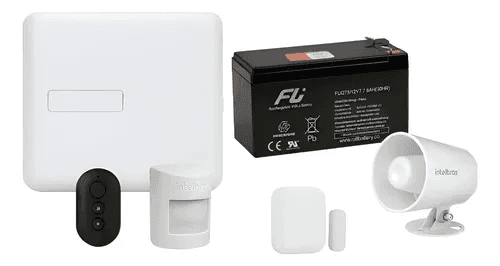 Kit de Alarma Inalámbrica 24 Zonas con Batería Intelbras AMT 1000 SMART - Imagen 1
