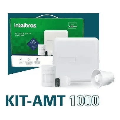 Kit de Alarma Inalámbrica 24 Zonas con Maletín Intelbras AMT 1000 SMART - Imagen 1