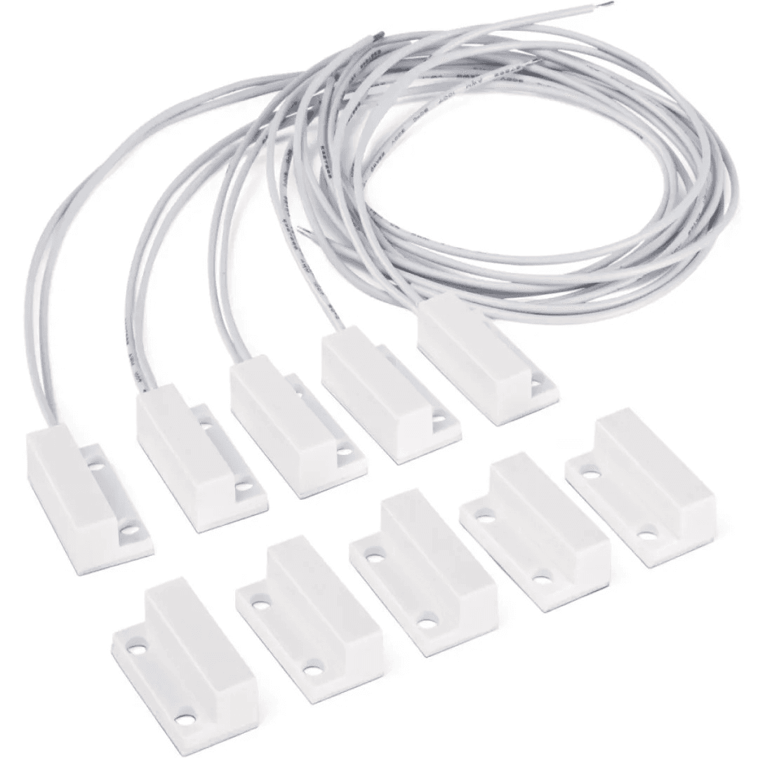Sensor Magnético Cableado de Sobreponer Paquete x5 Intelbras XAS SOBREPOR
