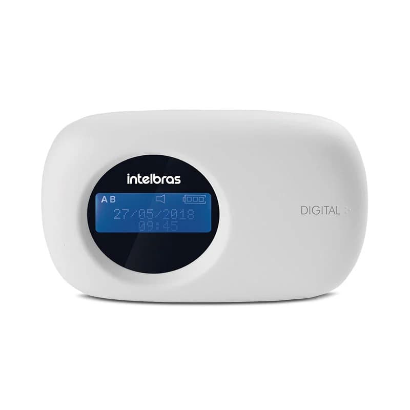 Teclado Cableado con Pantalla LCD para Alarmas Intelbras XAT 4000 LCD