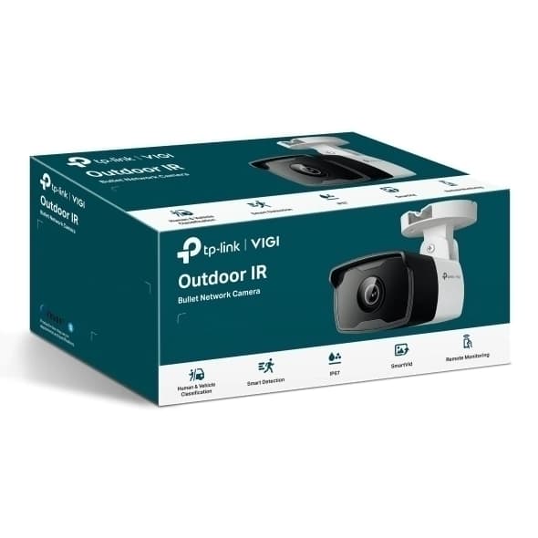 Cámara IP 4MP Exterior con IR Tipo Bala 4mm TP-LINK VIGI C340I