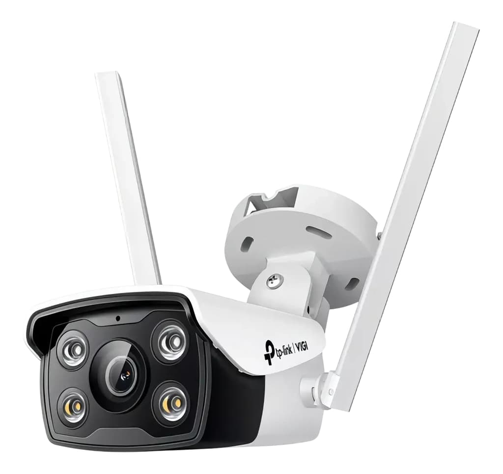 Cámara IP 4MP Exterior Full-Color Tipo Bala 4mm TP-LINK VIGI C340-W