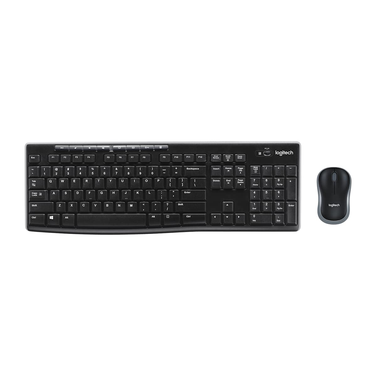 Combo Teclado y Mouse Inalámbricos Logitech MK270