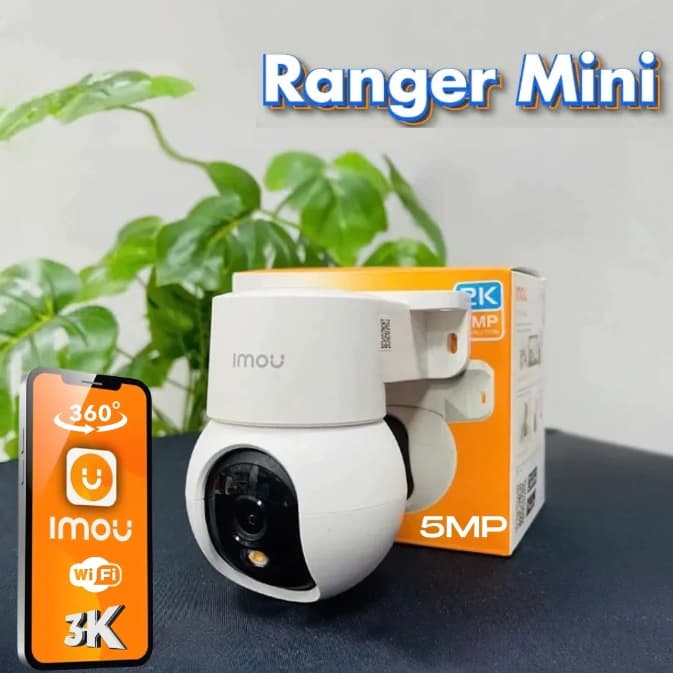IMOU Ranger Mini 5MP cámara Wi-Fi para interior con movimiento