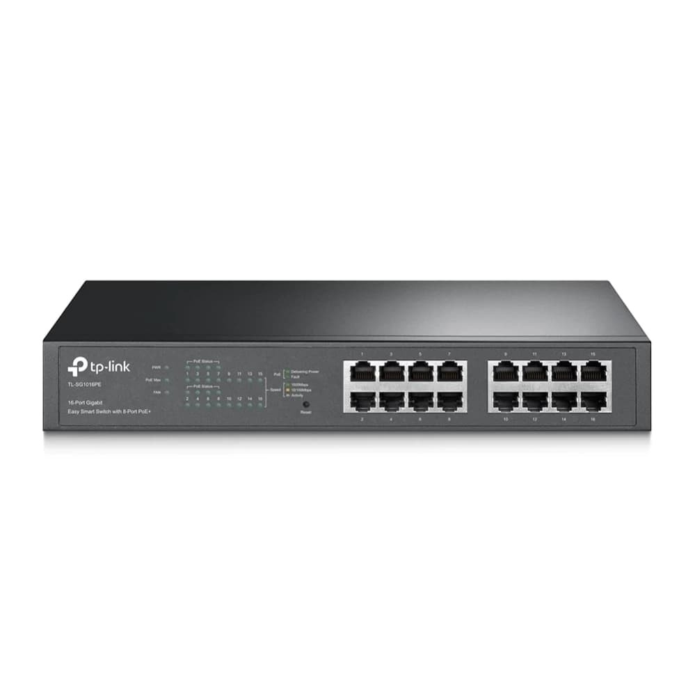 Switch Smart PoE Gigabit 16 Puertos 10/100/1000 TP-LINK TL-SG1016PE