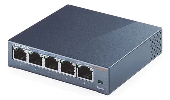 TP-LINK, Switch De Escritorio 5 Puertos Gigabit, Tl-sg105