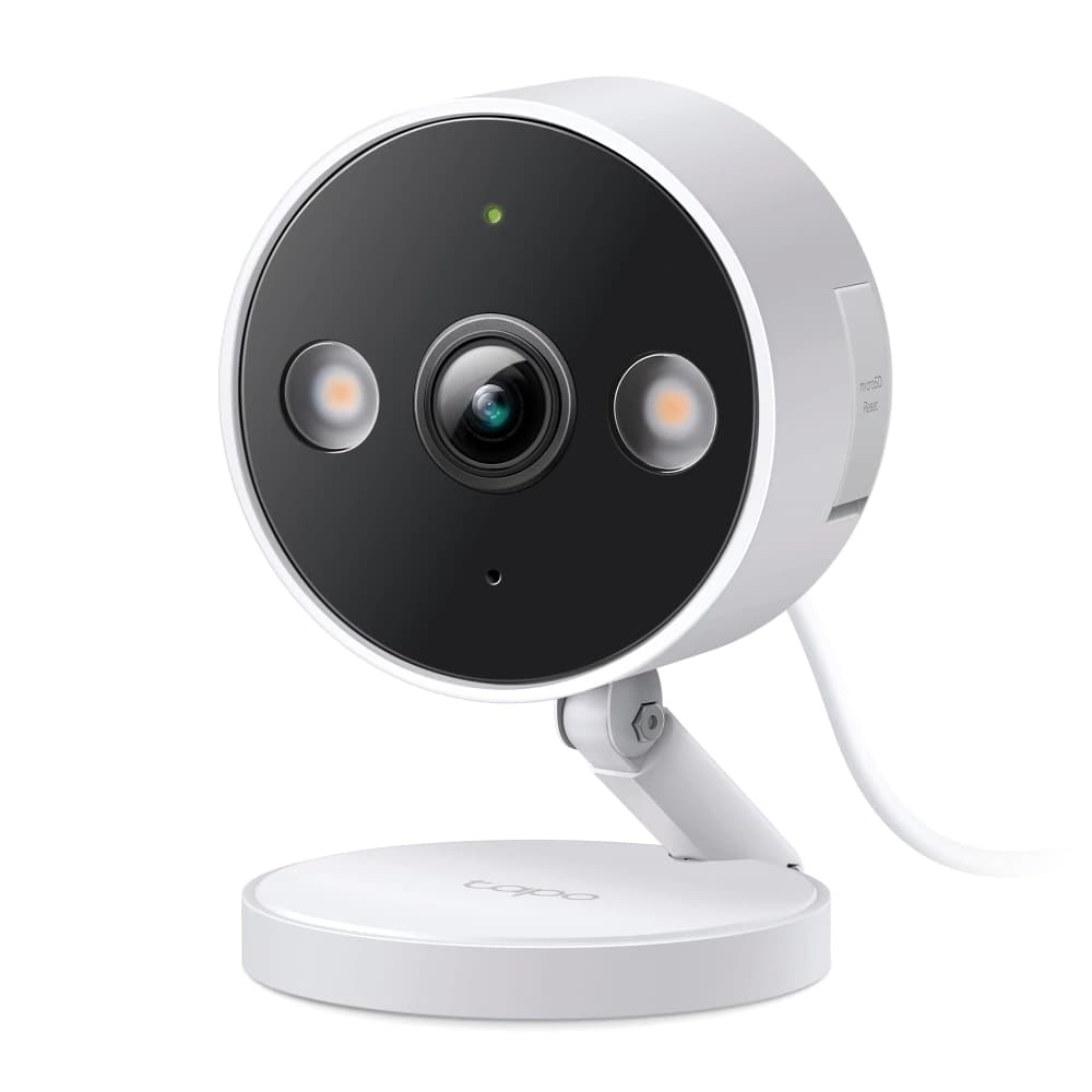 TP-LINK - TAPO C120 - Cámara de Vigilancia Wi-Fi con Modo Infrarrojo Invisible y Detección IA Avanzada -